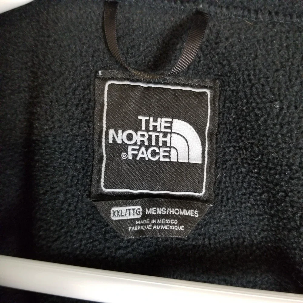 The North Face Denali Fleece Jacket Mens XXL Black Camo Full Zip Gorpcore Coat